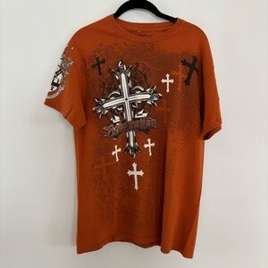 MMA Elite Redemption T-Shirt Size M Orange